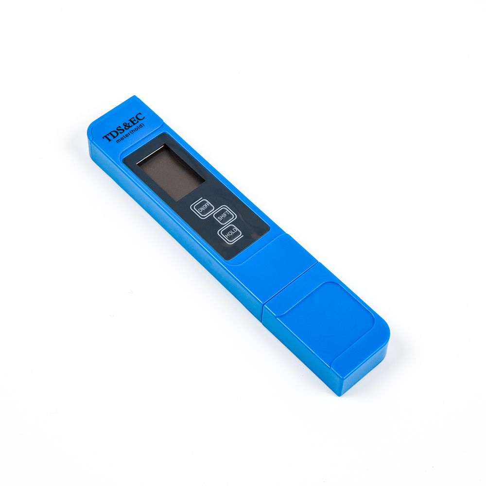 Цифровой измеритель (тестер) для воды TDS&EС с батарейкой, синий